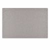 4 Pcs Rose Jacquard Placemats for Dining Table PVC Table Mats 17.7x11.8 inch, Pale Pinkish Grey