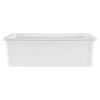 33x19 inch Farmhouse Sink, White Sink Workstation, Fireclay Topmount Undermount Basin, Drop-In Single Bowl Basin with Multiple Accessories