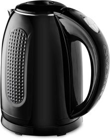 Electric Kettle, 1.7L Double Wall Stainless Steel Insulated Water Boiler & Heater for Coffee or Tea, 1100W Fast Boiling with Auto Shut-Off