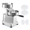 Commercial Burger Patty Maker, 150mm/6inch Hamburger Beef Patty Maker, Heavy Duty Food-Grade Stainless Steel Bowl Burger Press Machine