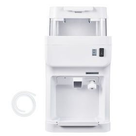 Commercial Ice Shaver Crusher, 220lbs Per Hour Electric Snow Cone Maker with 8L Ice Cube Box