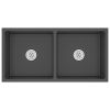 Handmade Kitchen Sink Black Stainless Steel