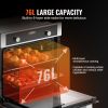 Single Wall Oven, 24" Electric Built-in Wall Oven with 9 Cooking Functions, 2.68 Cu.Ft Electric Wall Ovens with Timer