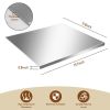 Baking Cutting Boards for Kitchen, Large-sized Stainless Steel Cutting Boards w bench scraper for Kitchen, Suitable for Meat, Fruits, Vegetables