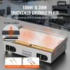 Commercial Electric Griddle, 4400W Countertop Flat Top Grill, 122-572 F Adjustable Temp
