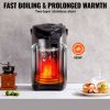Hot Water Dispenser, Adjustable 4 Temperatures Water Boiler and Warmer, 304 Stainless Steel Countertop Water Heater, 3-Way Dispense for Tea