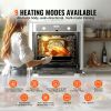 Single Wall Oven, 24" Electric Built-in Wall Oven with 9 Cooking Functions, 2.68 Cu.Ft Electric Wall Ovens with Timer