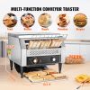 Commercial Conveyor Toaster, 450 Slices/Hour Conveyor Belt Toaster, Heavy Duty Stainless Steel Commercial Toaster Oven