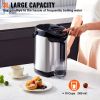 Hot Water Dispenser, Adjustable 4 Temperatures Water Boiler and Warmer, 304 Stainless Steel Countertop Water Heater, 3-Way Dispense for Tea