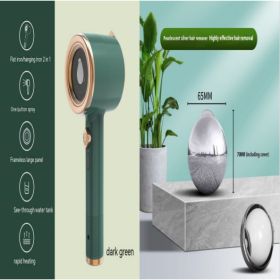 Mini Portable Handheld Garment Steamer Fabric Steam Iron For Clothes Travel Home Appliances Vertical US Plug Ironing Machine (Option: Green set-Uk-1PCS)