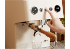 PSG3028A American-style espresso machine, semi-automatic coffee maker with 1450W power and 15Bar espresso extraction. Features ULKA high-pressure pump
